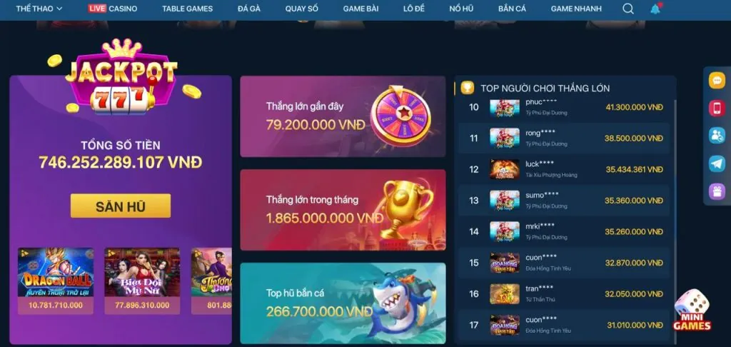 Giao diện game Hải Tặc Bắn Cá tại 789cub